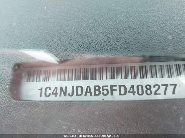 Продажа на аукционе авто 2015 Jeep Compass Sport, vin: 1C4NJDAB5FD408277, номер лота: 12676483