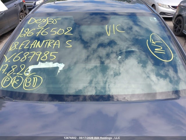KMHD04LB1JU687985 Hyundai Elantra Sport