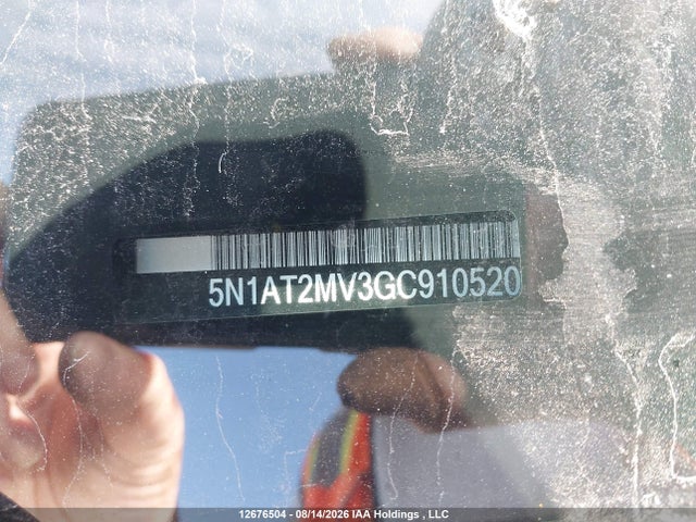 12676504 :رقم المزاد ، 5N1AT2MV3GC910520 vin ، 2016 Nissan Rogue S/sl Premium/sv مزاد بيع
