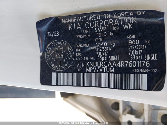 KIA Seltos Ex/ex Premium 2024 KNDERCAA4R7601176 Image 9