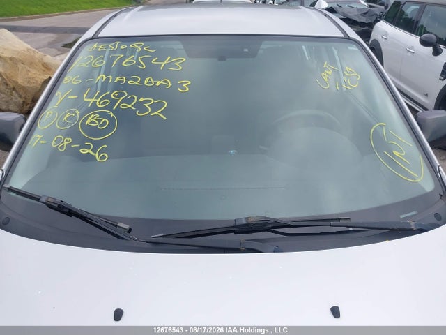 Продаж на аукціоні авто 2006 Mazda Mazda3 Gs/gx, vin: JM1BK12F061469232, номер лоту: 12676543
