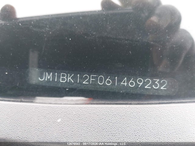 Продаж на аукціоні авто 2006 Mazda Mazda3 Gs/gx, vin: JM1BK12F061469232, номер лоту: 12676543