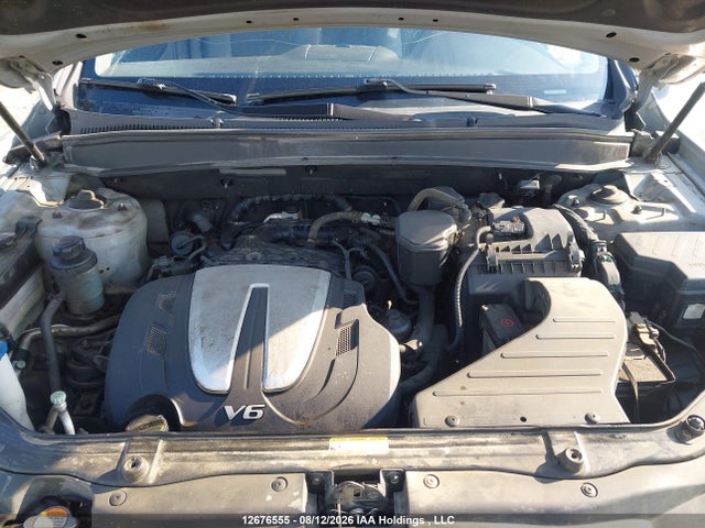 12676555 :رقم المزاد ، 5NMSGDAG8AH368161 vin ، 2010 Hyundai Santa Fe Gls مزاد بيع