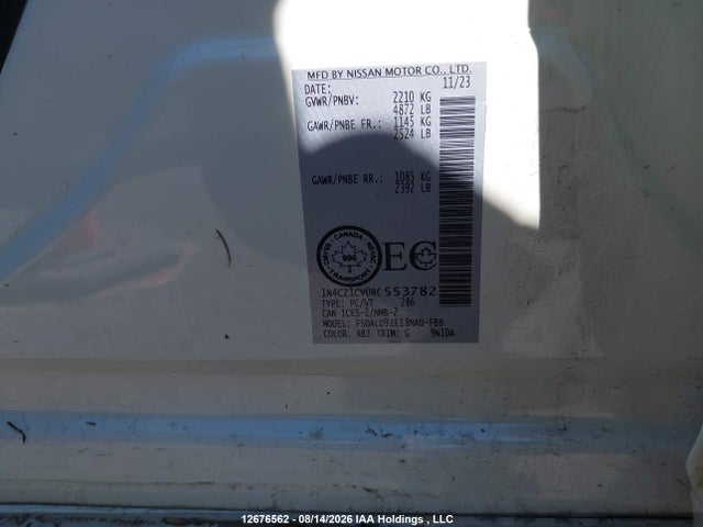 Nissan Leaf Sv/sv Plus 2024 1N4CZ1CV0RC553782 Image 18