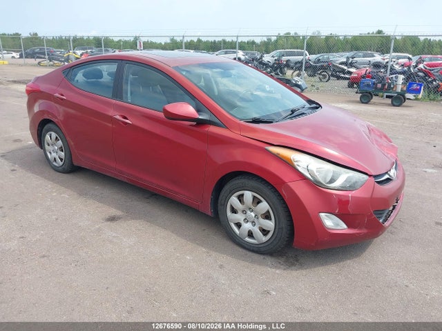 12676590 :رقم المزاد ، 5NPDH4AE8DH273837 vin ، 2013 Hyundai Elantra Gls مزاد بيع