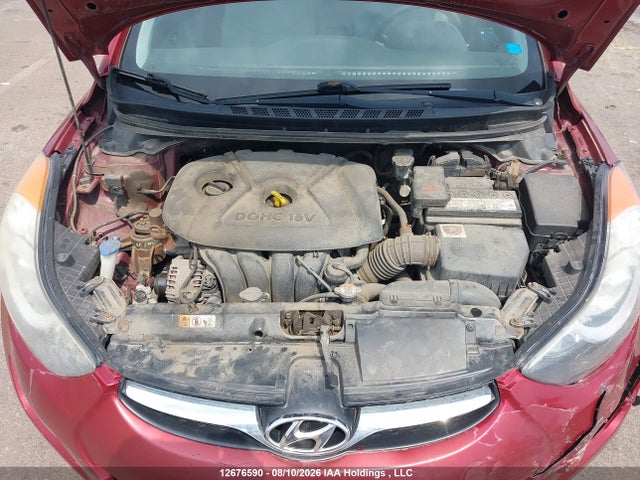 12676590 :رقم المزاد ، 5NPDH4AE8DH273837 vin ، 2013 Hyundai Elantra Gls مزاد بيع