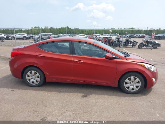 12676590 :رقم المزاد ، 5NPDH4AE8DH273837 vin ، 2013 Hyundai Elantra Gls مزاد بيع