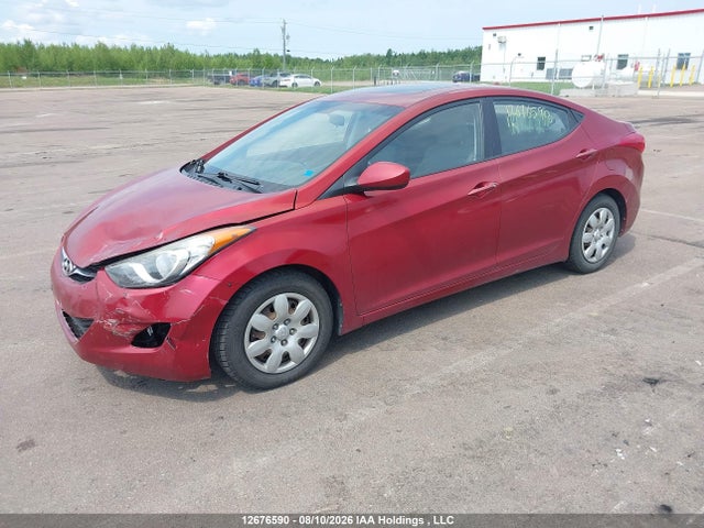 12676590 :رقم المزاد ، 5NPDH4AE8DH273837 vin ، 2013 Hyundai Elantra Gls مزاد بيع