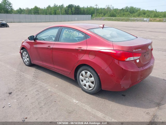 12676590 :رقم المزاد ، 5NPDH4AE8DH273837 vin ، 2013 Hyundai Elantra Gls مزاد بيع