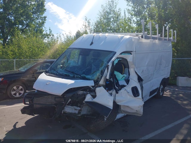 12676615 :رقم المزاد ، 3C6LRVDG9PE545372 vin ، 2023 Ram Promaster 2500 High Roof 159 In. Wb مزاد بيع