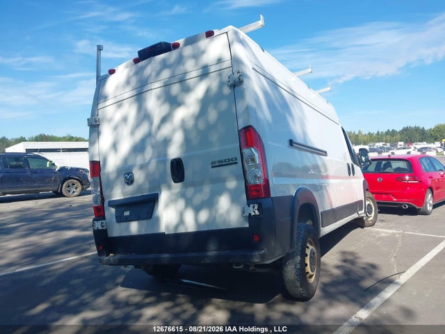 12676615 :رقم المزاد ، 3C6LRVDG9PE545372 vin ، 2023 Ram Promaster 2500 High Roof 159 In. Wb مزاد بيع
