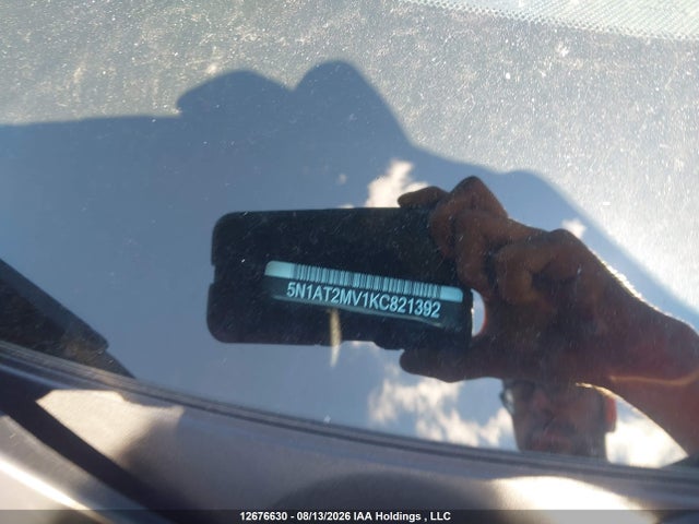 5N1AT2MV1KC821392 Nissan Rogue S/sl/sv
