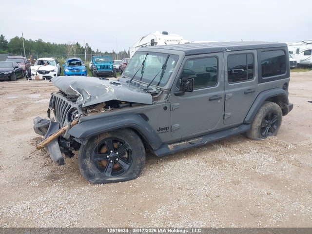 12676634 :رقم المزاد ، 1C4HJXDG9MW620445 vin ، 2021 Jeep Wrangler مزاد بيع