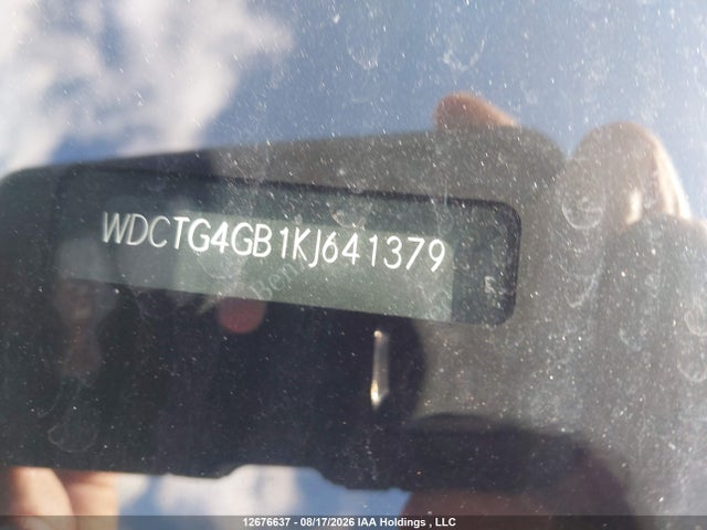 Aukcja sprzedaży 2019 Mercedes-benz Gla 250 4matic, vin: WDCTG4GB1KJ641379, numer aukcji: 12676637