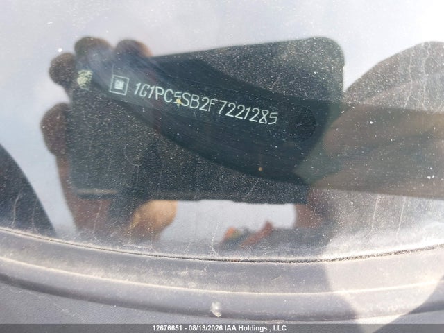 1G1PC5SB2F7221285 Chevrolet Cruze 1lt