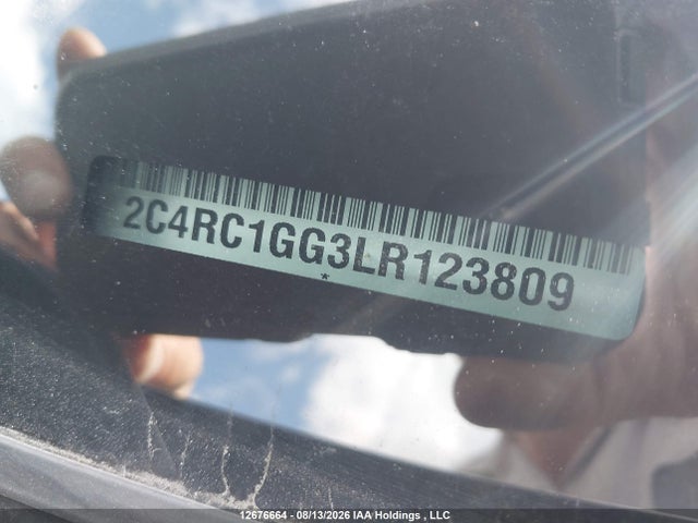 2C4RC1GG3LR123809 Chrysler Pacifica Limited