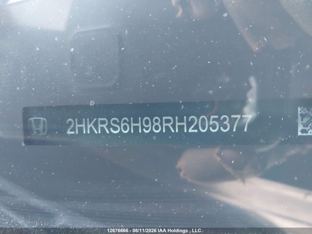 Продажа на аукционе авто 2024 Honda Cr-v Sport Touring, vin: 2HKRS6H98RH205377, номер лота: 12676666
