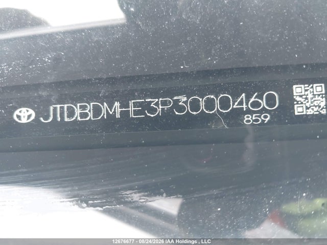 JTDBDMHE3P3000460 Toyota Corolla Hybrid Se