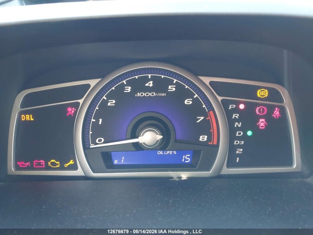 Aukcja sprzedaży 2009 Honda Civic Sport, vin: 2HGFA16639H015627, numer aukcji: 12676679