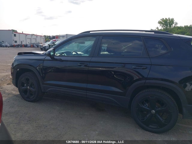 12676680 :رقم المزاد ، 3VV2C7B20TM071211 vin ، 2026 Volkswagen Taos Se Black مزاد بيع