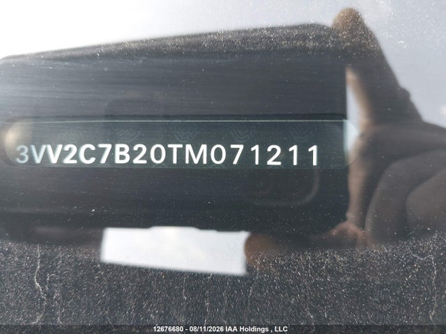 12676680 :رقم المزاد ، 3VV2C7B20TM071211 vin ، 2026 Volkswagen Taos Se Black مزاد بيع