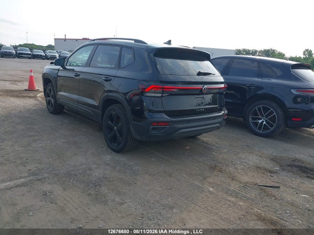 12676680 :رقم المزاد ، 3VV2C7B20TM071211 vin ، 2026 Volkswagen Taos Se Black مزاد بيع