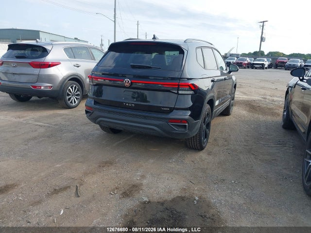 12676680 :رقم المزاد ، 3VV2C7B20TM071211 vin ، 2026 Volkswagen Taos Se Black مزاد بيع