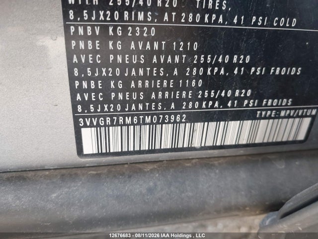 Продаж на аукціоні авто 2026 Volkswagen Tiguan Se R-line Black, vin: 3VVGR7RM6TM073962, номер лоту: 12676683