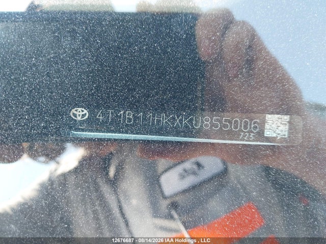 4T1B11HKXKU855006 Toyota Camry