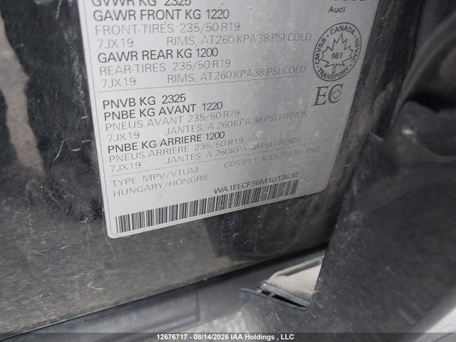 Audi Q3 2021 WA1EECF36M1013632 Image 19
