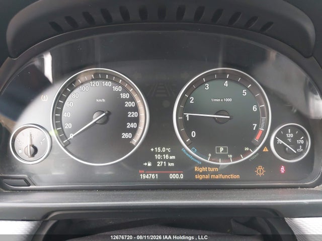 12676720 :رقم المزاد ، WBAFU7C50BC874538 vin ، 2011 Bmw 535 Xi مزاد بيع