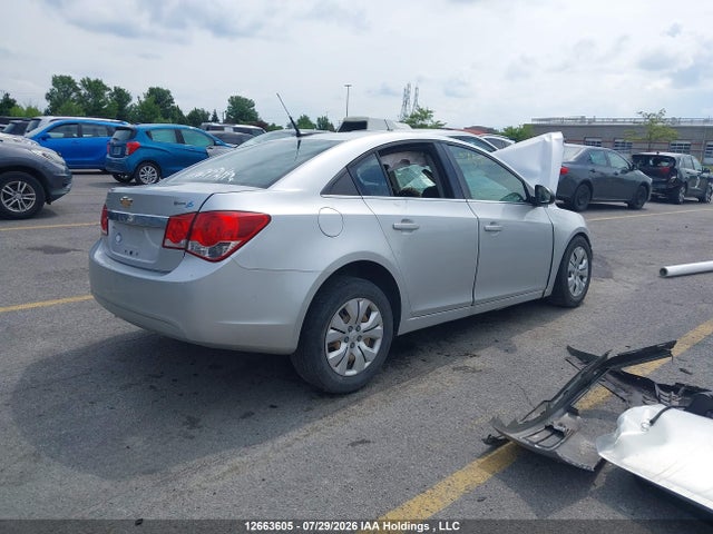2012 Chevrolet Cruze Ls მანქანა იყიდება აუქციონზე, vin: 1G1PC5SH9C7377291, აუქციონის ნომერი: 12663605