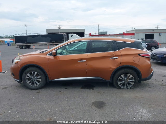 Nissan Murano S/sl/sv/platinum 2015 5N1AZ2MH3FN242536 Image 14