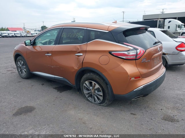 Nissan Murano S/sl/sv/platinum 2015 5N1AZ2MH3FN242536 Image 3