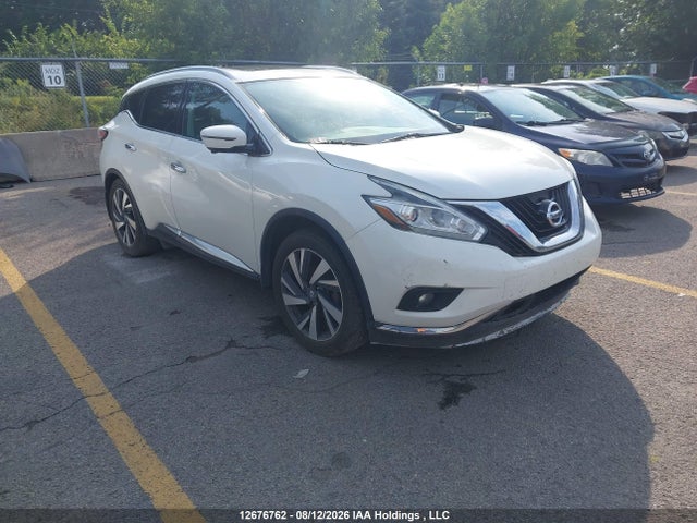 Продажа на аукционе авто 2017 Nissan Murano Platinum/sl/sv, vin: 5N1AZ2MH7HN194106, номер лота: 12676762