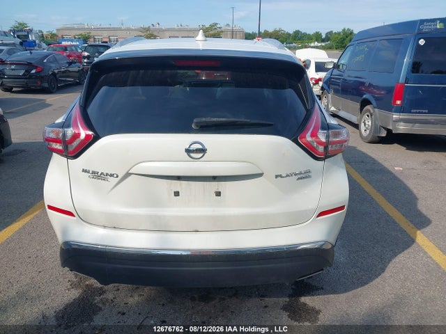 Продажа на аукционе авто 2017 Nissan Murano Platinum/sl/sv, vin: 5N1AZ2MH7HN194106, номер лота: 12676762