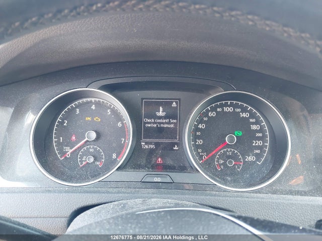 2018 Volkswagen Golf Sportwagen 1.8 Tsi Comfortline/1.8 Tsi Trendline მანქანა იყიდება აუქციონზე, vin: 3VW117AU7JM763835, აუქციონის ნომერი: 12676775