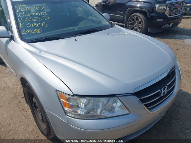 12676787 :رقم المزاد ، 5NPET4ACXAH632571 vin ، 2010 Hyundai Sonata Gls مزاد بيع