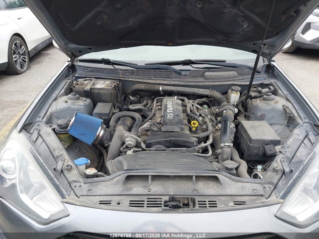 12676788 :رقم المزاد ، KMHHT6KD2EU120343 vin ، 2014 Hyundai Genesis Coupe 2.0t مزاد بيع