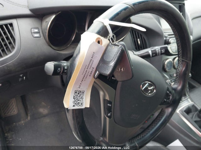 12676788 :رقم المزاد ، KMHHT6KD2EU120343 vin ، 2014 Hyundai Genesis Coupe 2.0t مزاد بيع
