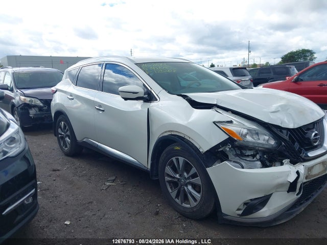 Продажа на аукционе авто 2016 Nissan Murano, vin: 5N1AZ2MH6GN125423, номер лота: 12676793
