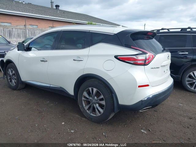 Продажа на аукционе авто 2016 Nissan Murano, vin: 5N1AZ2MH6GN125423, номер лота: 12676793