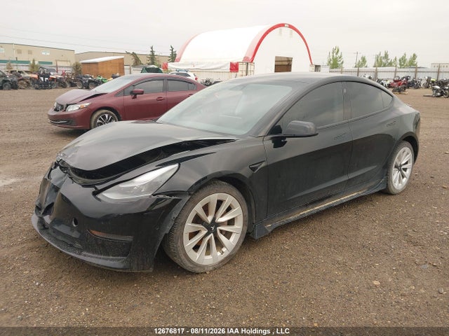 Tesla Model 3 Long Range 2021 5YJ3E1EB7MF916616 Image 2