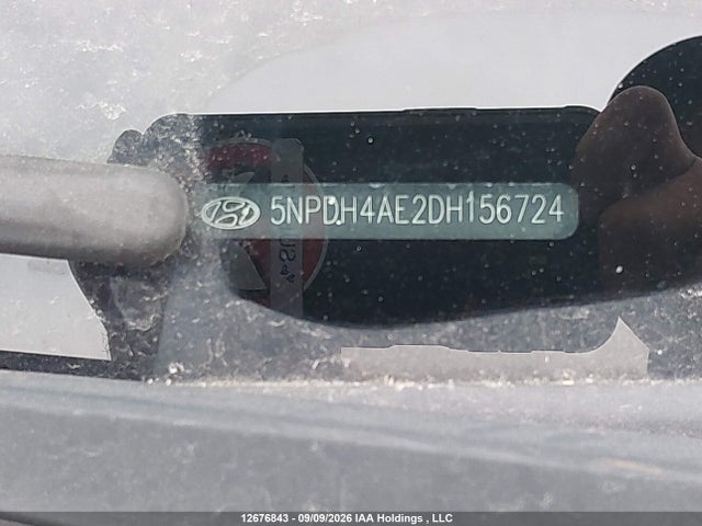12676843 :رقم المزاد ، 5NPDH4AE2DH156724 vin ، 2013 Hyundai Elantra Gl مزاد بيع