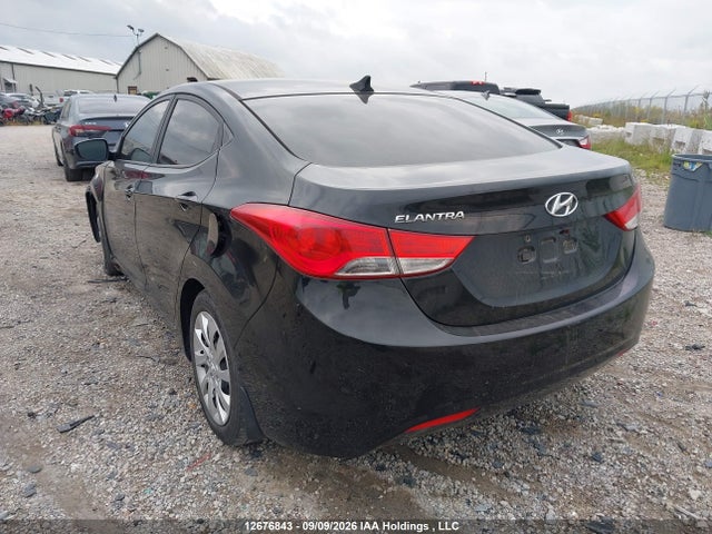 12676843 :رقم المزاد ، 5NPDH4AE2DH156724 vin ، 2013 Hyundai Elantra Gl مزاد بيع