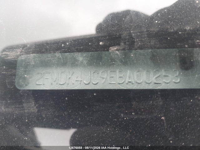 2014 Ford Edge Sel მანქანა იყიდება აუქციონზე, vin: 2FMDK4JC9EBA00253, აუქციონის ნომერი: 12676858