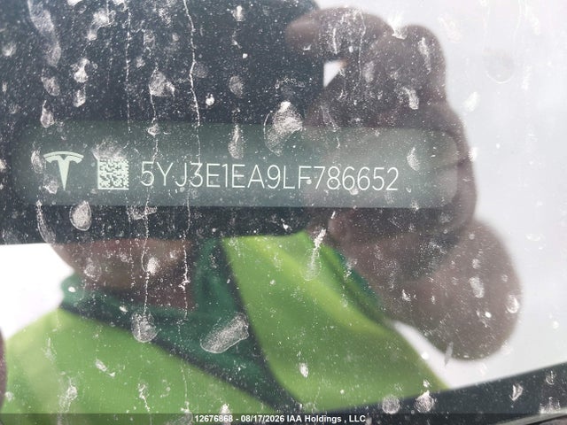 Tesla Model 3 Standard Range Plus 2020 5YJ3E1EA9LF786652 Image 19
