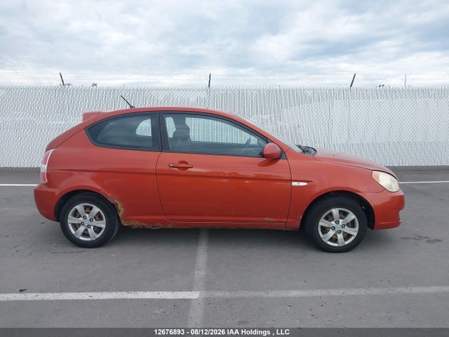 2009 Hyundai Accent Gl/gl Sport/l მანქანა იყიდება აუქციონზე, vin: KMHCN35CX9U107982, აუქციონის ნომერი: 12676893