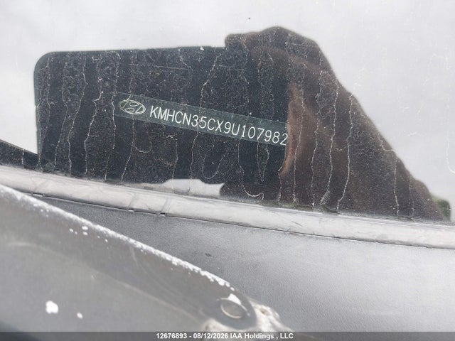 2009 Hyundai Accent Gl/gl Sport/l მანქანა იყიდება აუქციონზე, vin: KMHCN35CX9U107982, აუქციონის ნომერი: 12676893