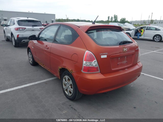 2009 Hyundai Accent Gl/gl Sport/l მანქანა იყიდება აუქციონზე, vin: KMHCN35CX9U107982, აუქციონის ნომერი: 12676893